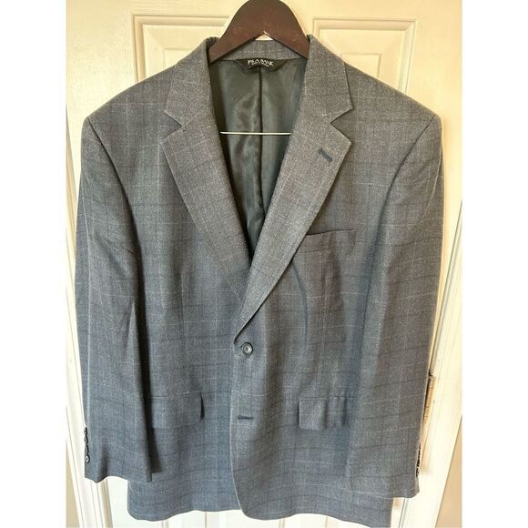 Jos. A. Bank men’s blazer blue two bottom blazer size 41r - Picture 1 of 5